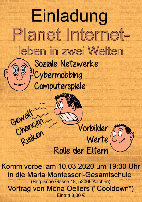 Planet Internet Vortrag am 10.03.2020 um 19:30